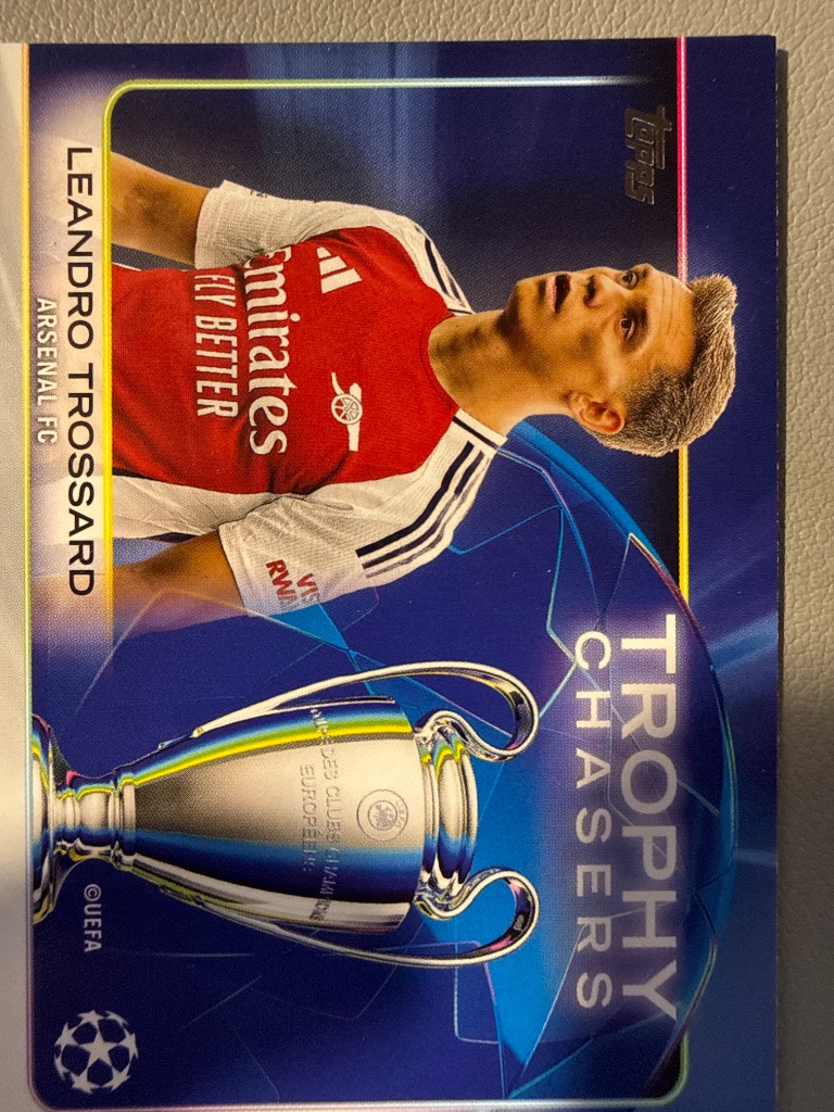 Leandro Trossard - UEFA Trophy Chasers #RF-1