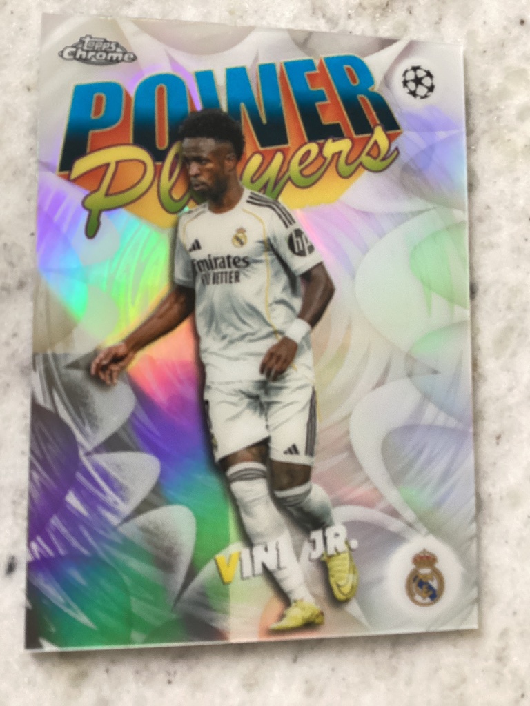 Vini Jr. - Chrome UEFA Power Players #PP-14