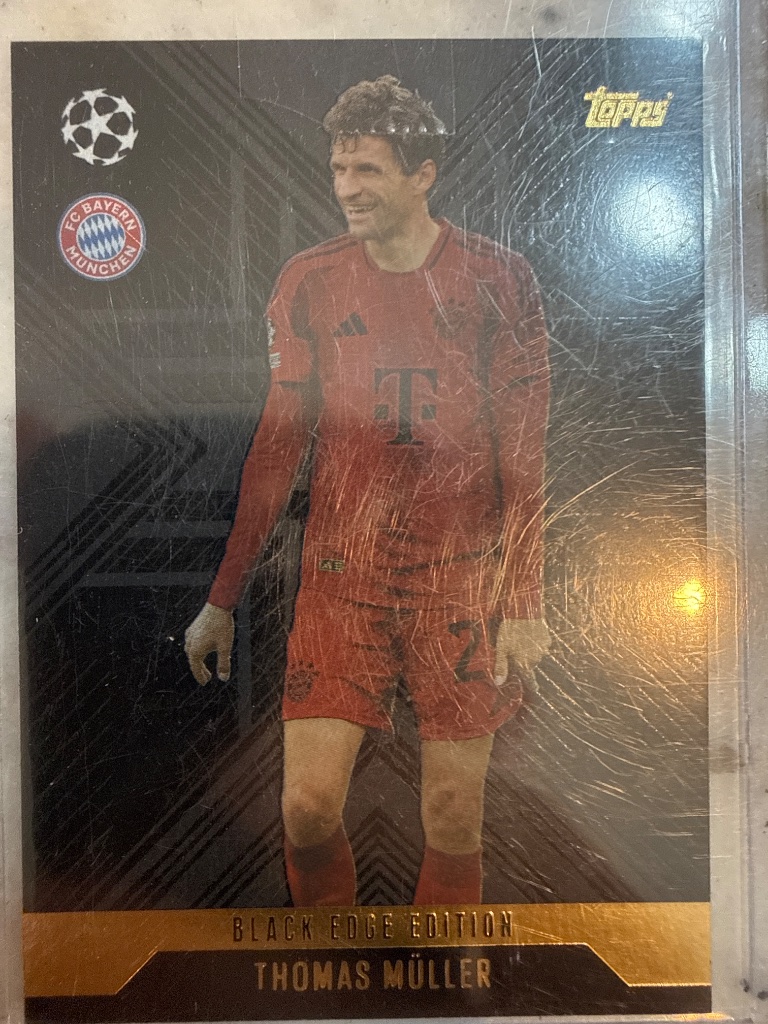 Thomas Müller - Match Attax UEFA Black Edge Edition #BLA3