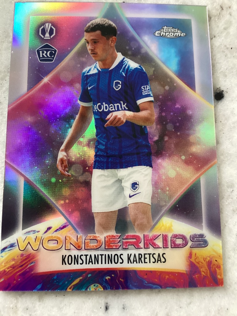 Konstantinos Karetsas - Chrome UEFA Wonderkids #WK-12