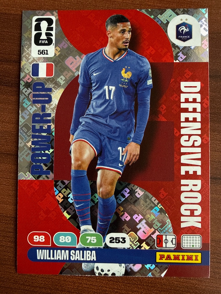 William Saliba - Adrenalyn XL FIFA World Cup #561