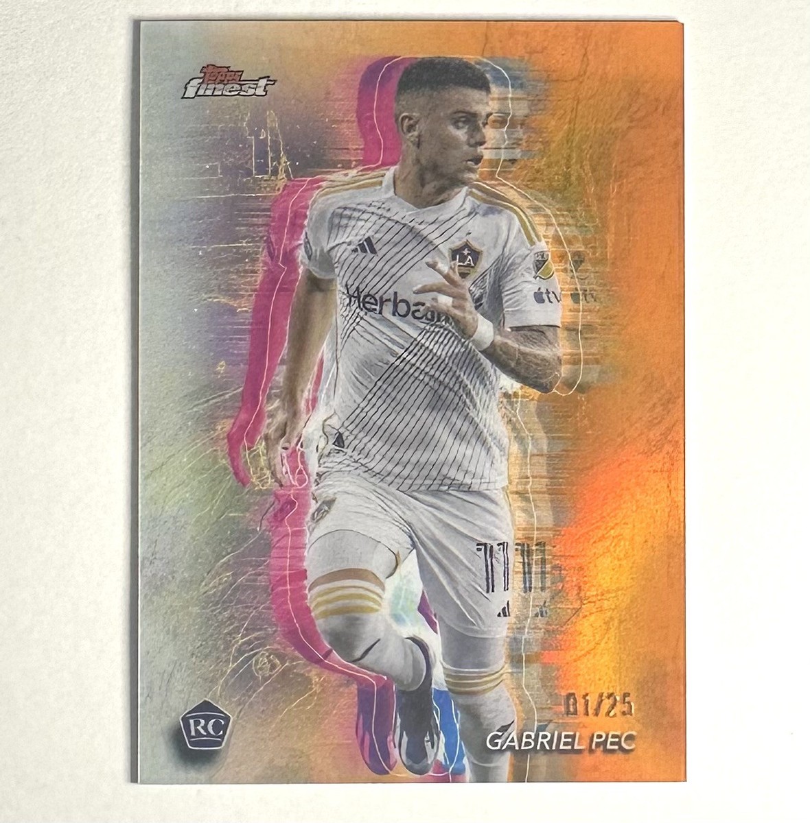 Orange Refractor Holo Glow Variation parallel
