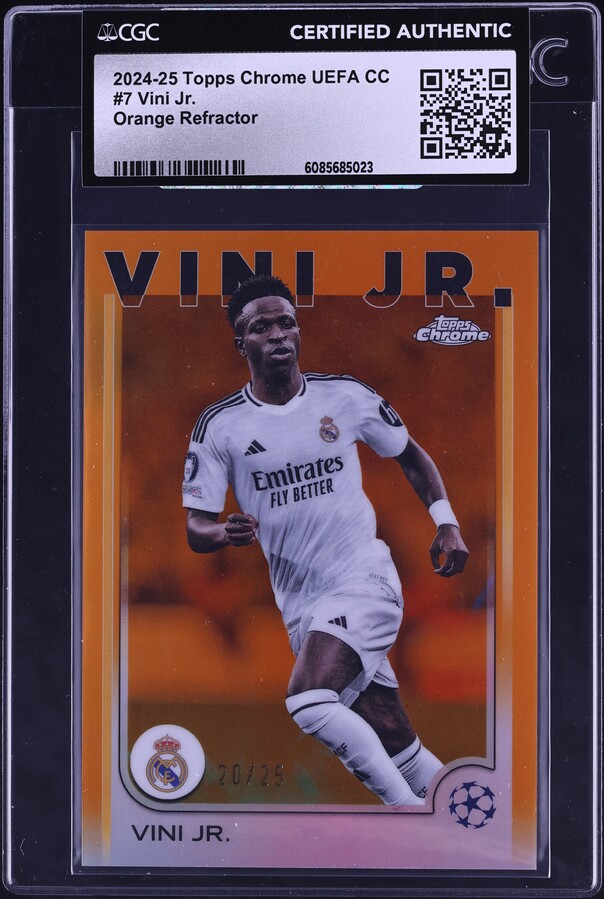 Orange Refractor Extended Rookie Variation