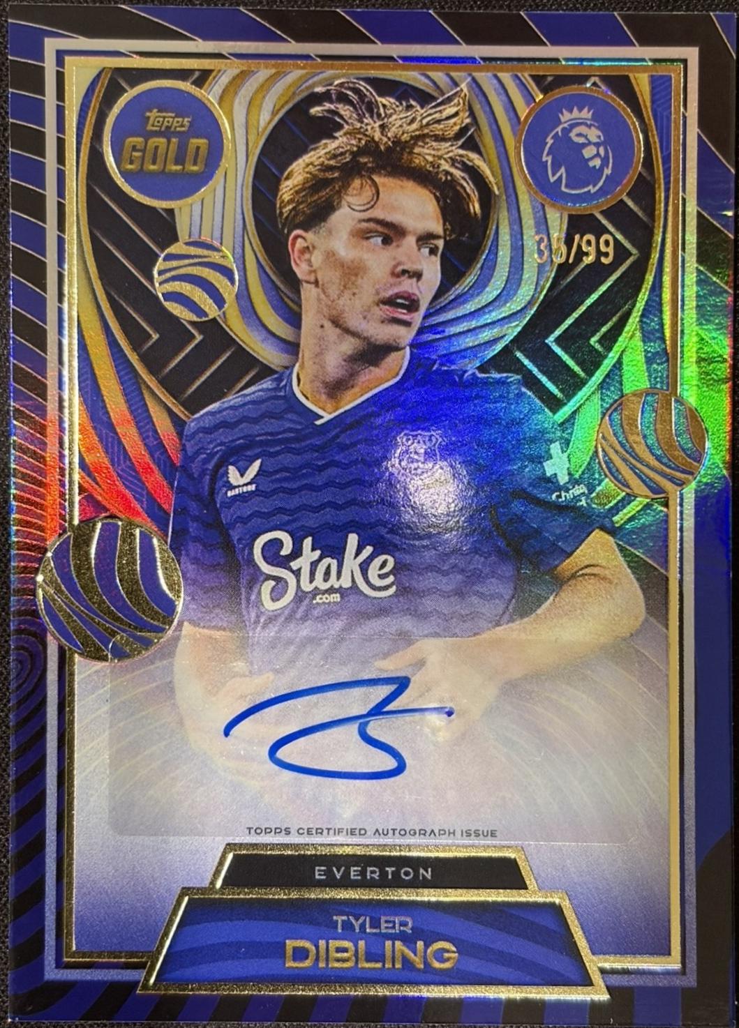 Blue Autograph