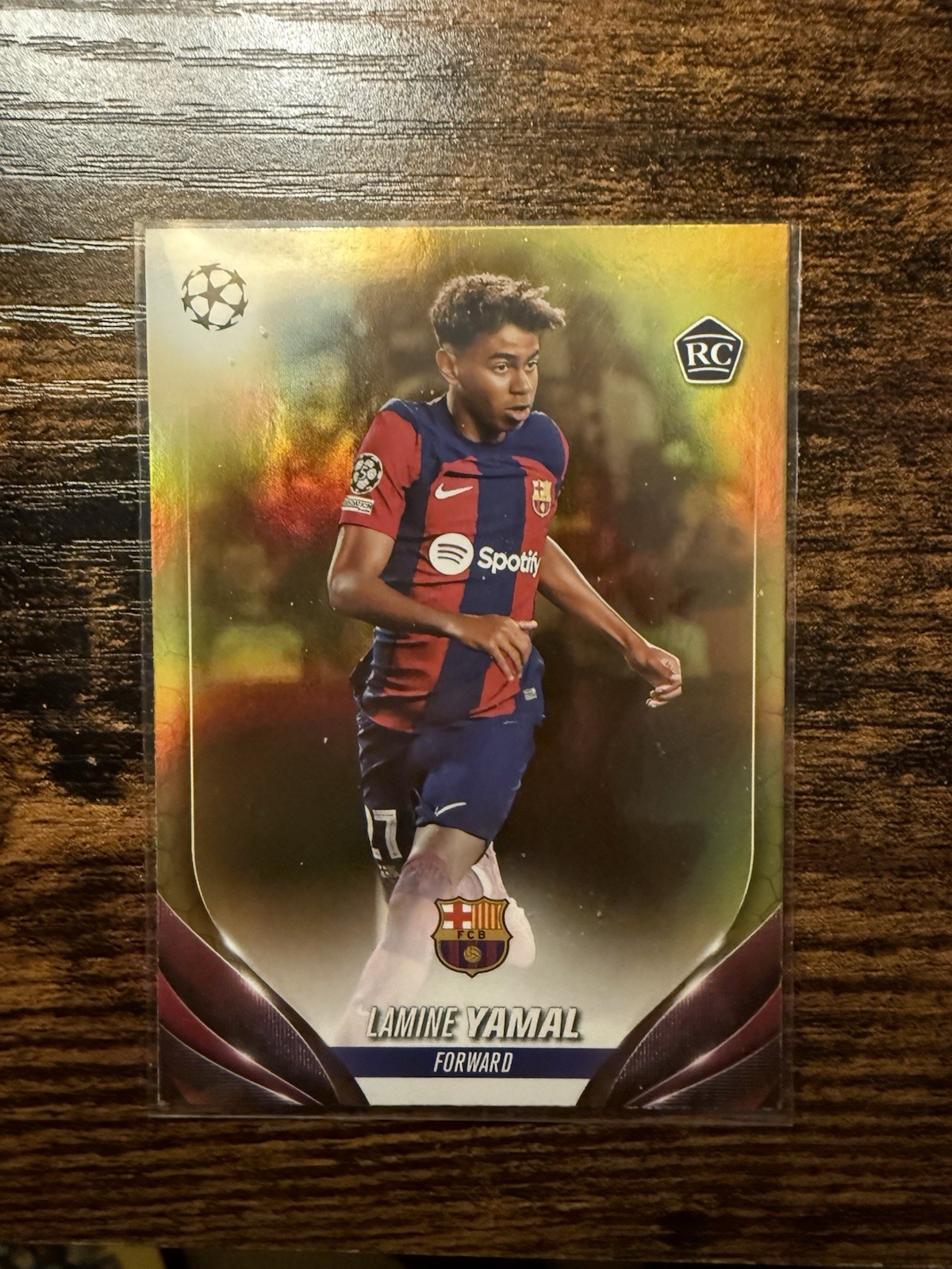 Gold Foilboard SSP Variation parallel