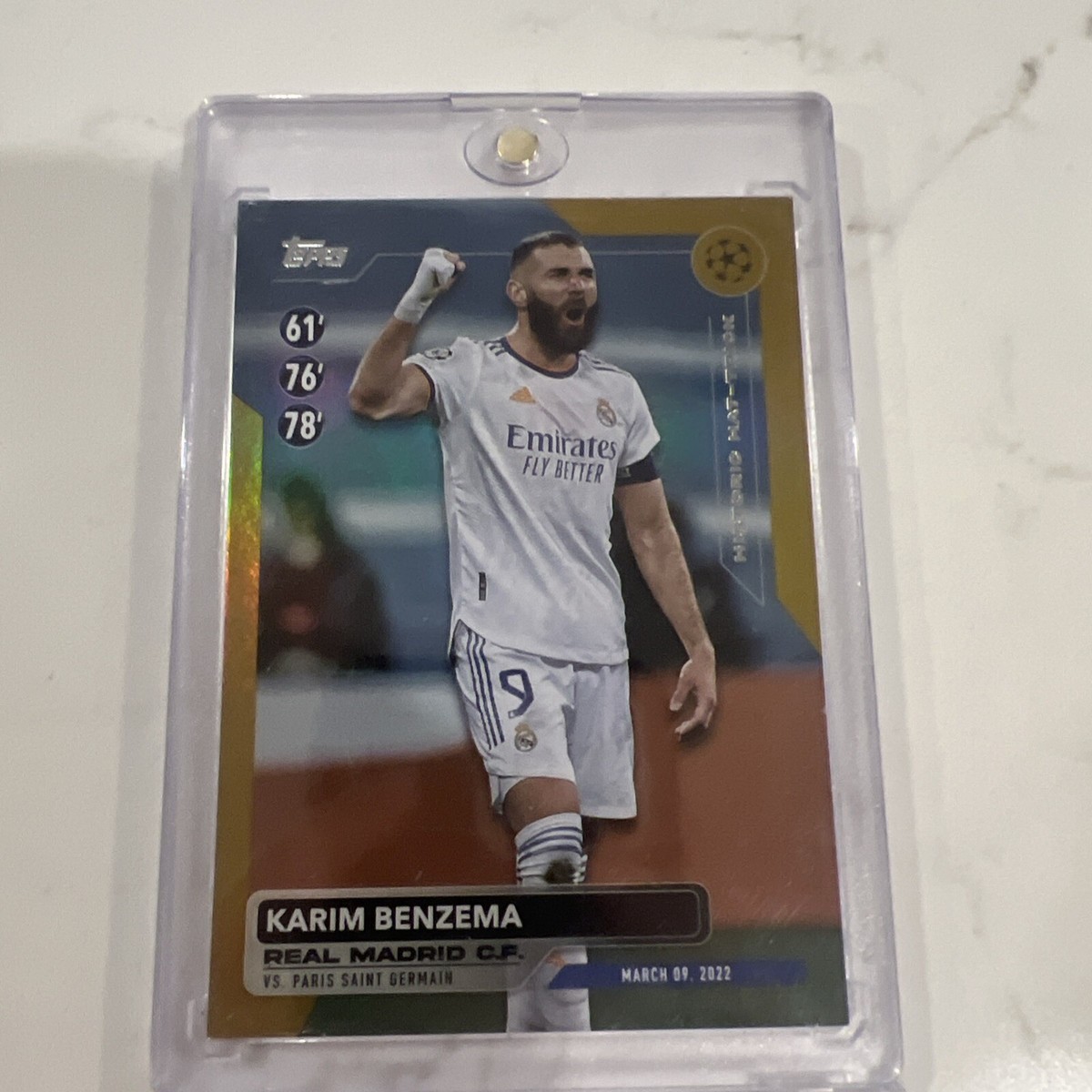 Gold Foilboard parallel